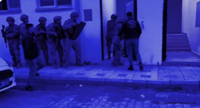Aydın'da 'Kafes-50' operasyonu: 9 şüpheli yakalandı