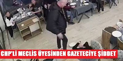 Balıkesir Burhaniye'de CHP'li Belediye Meclis Üyesi Hasan Bayram, gazeteciyi darbetti; SERBEST BIRAKILDI