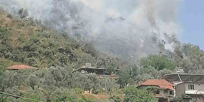 Cumayanı Mahallesinde Evde Çıkan Yangın Ormanlık Alana Sıçradı 