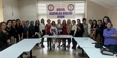 Dünya Kadınlar Birliği, Aydın il başkanlığı koordinesinde Tanışma Etkinliği Düzenlendi