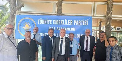 Türkiye Emekliler Partisi Köşk İlçe Başkanlığı I. Olağan Kongresini Yaptı