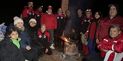 UMUT ve UŞAK Arama Kurtarma Latmos Zirvesinde Kampa Girdi